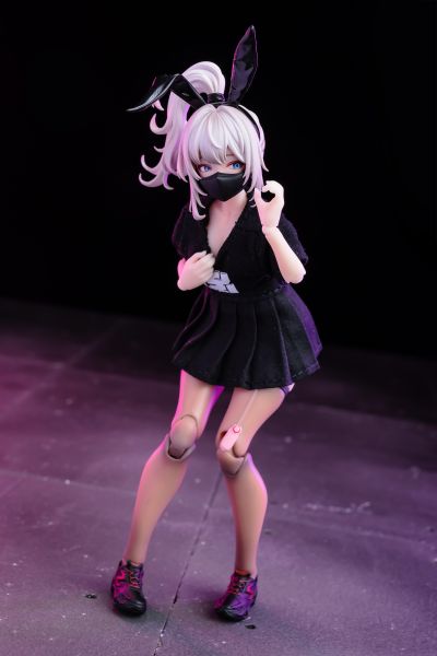 蜗之壳员工制服套装（黑/白五件套）