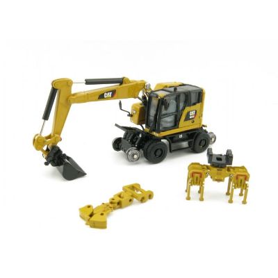 85656 卡特彼勒CAT M323F公铁两用轮式挖掘机；卡特彼勒黄