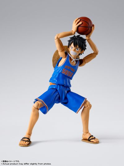 S.H.Figuarts 航海王×NBA 蒙奇·D·路飞 -纽约尼克斯队ver.-