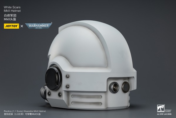 战锤40000 白疤军团 MkX头盔