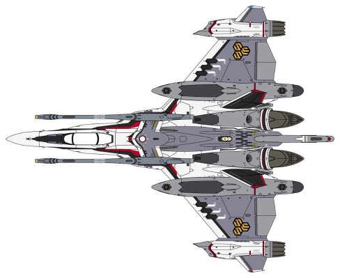 65900 超时空要塞系列 VF-25F 龙卷风弥赛亚“超时空要塞 F”(大气层内规格)