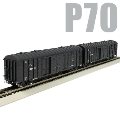 P70铁路棚车 2辆套装