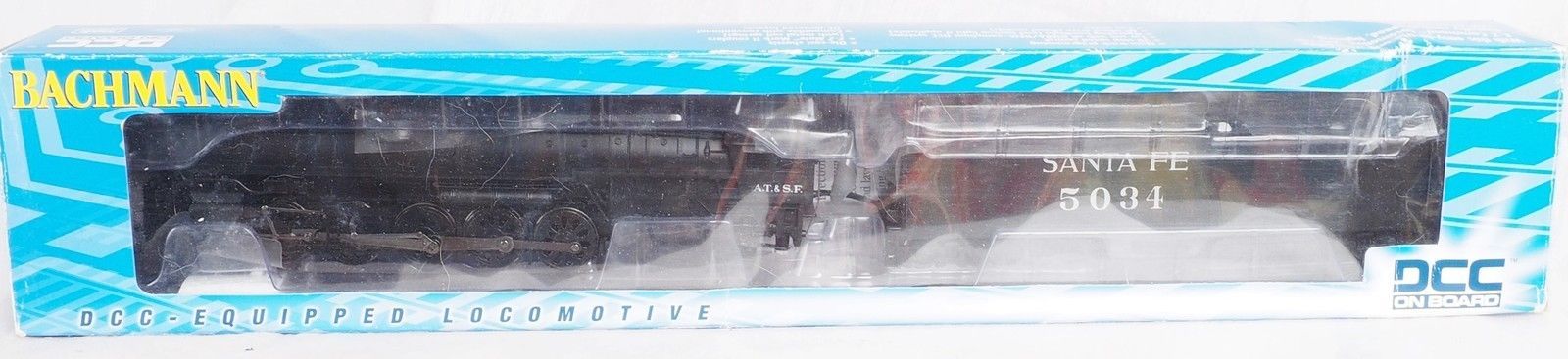 HO比例 512XX 圣塔菲铁路5000系2-10-4蒸汽机车火车