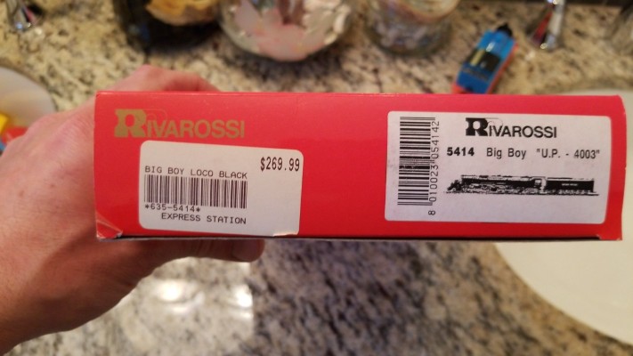 5412-5415 联合太平洋铁路“大男孩”4-8-8-4蒸汽机车火车（1996版）