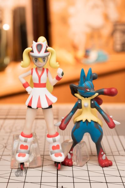 宝可梦比例世界 卡洛斯地区 可尔妮 + 超级路卡利欧