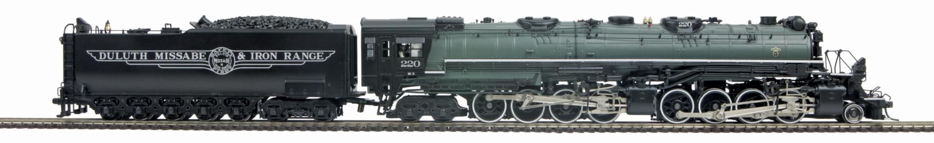 80，3302→3305 DMIR铁路M3型2-8-8-4蒸汽机车火车（2021版）