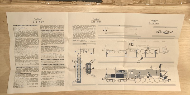 HO比例 L1052XX 德意志国铁路BR52 2-10-0蒸汽机车火车（旧版）