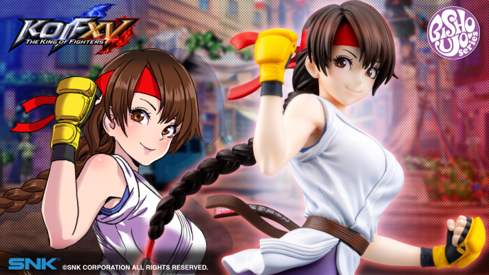 美少女雕像 SNK美少女 坂崎百合 拳皇15版