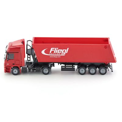 3537 梅赛德斯-奔驰Actros牵引卡车+自卸半挂车
