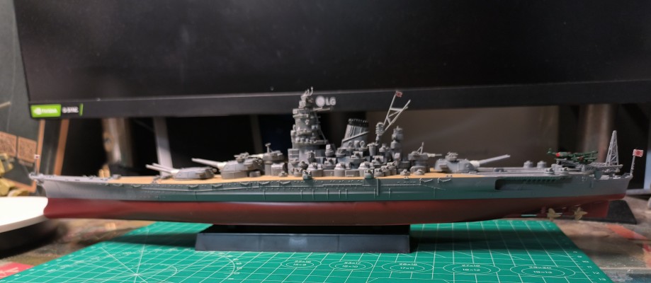 1/700 舰NEXT系列No.9 日本海军战列舰 大和 昭和19年/捷一号作战 