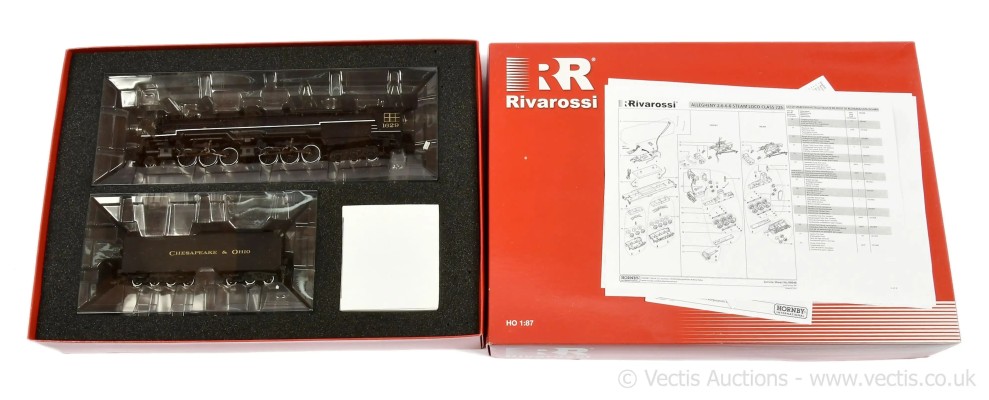 HR2006 切萨皮克&俄亥俄铁路“阿勒格尼”2-6-6-6蒸汽机车火车