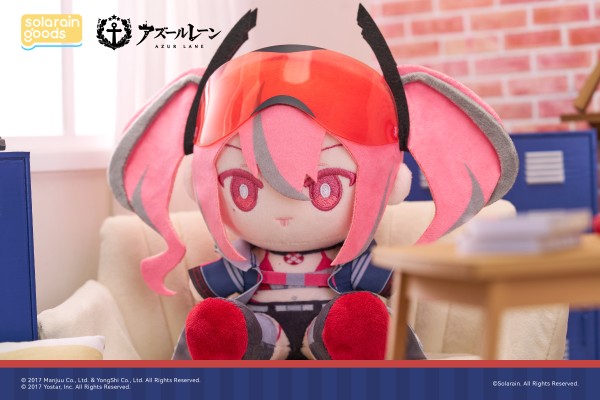 碧蓝航线 布莱默顿 PuniPuni坐姿毛绒娃娃