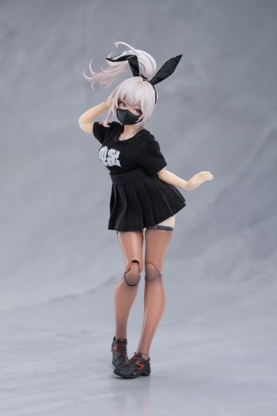 蜗之壳员工制服套装（黑/白五件套）