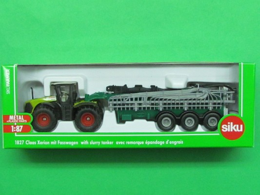 1827 科乐收Xerion 5000拖拉机+喷洒拖车