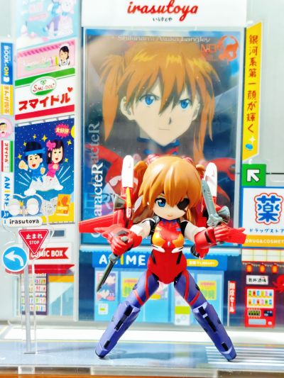 桌面军队 《新世纪福音战士新剧场版》 	式波·明日香·兰格雷与新世纪福音战士2号机