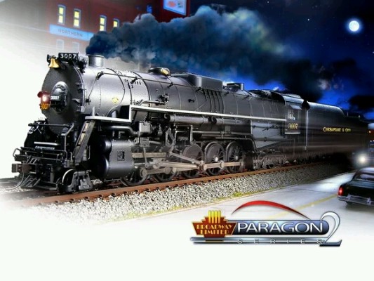 2310-2315 Paragon2 切萨皮克&俄亥俄铁路T1型2-10-4蒸汽机车火车