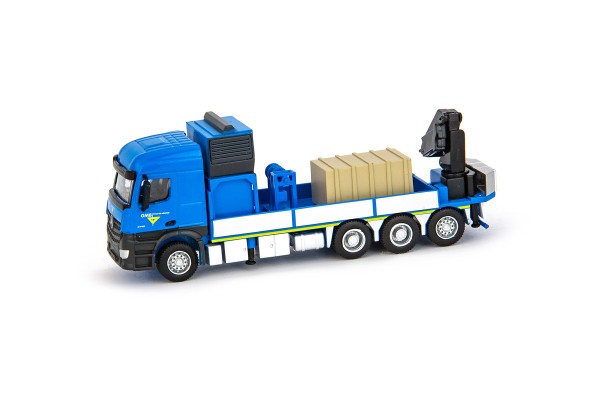 31-0164 梅赛德斯-奔驰Arocs 8x4卡车+随车起重机；gmb