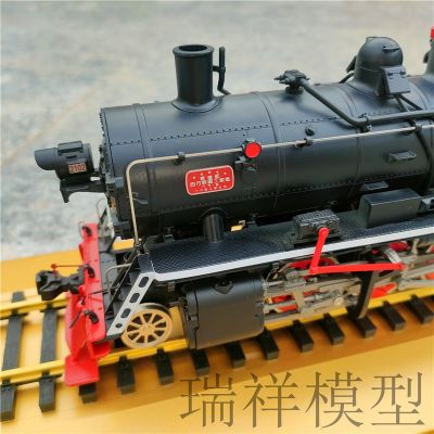 美标O比例 解放型2-8-2蒸汽机车火车#2102“八一号”静态