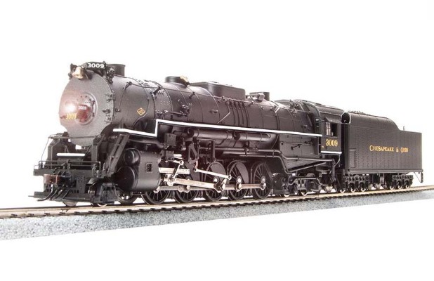 2310-2315 Paragon2 切萨皮克&俄亥俄铁路T1型2-10-4蒸汽机车火车