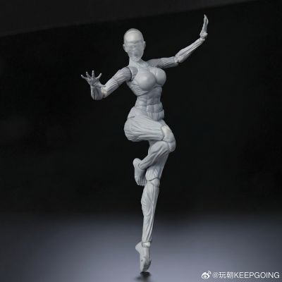 W Muscle Model 超可动女性人偶
