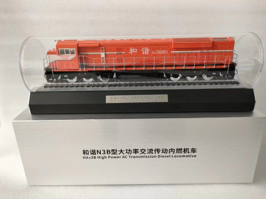 美标O比例 和谐N3B HXN3B内燃机车静态