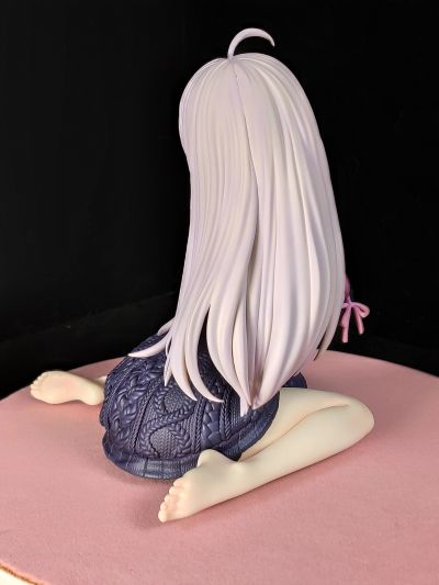 伊蕾娜 针织连衣裙 重涂紫色