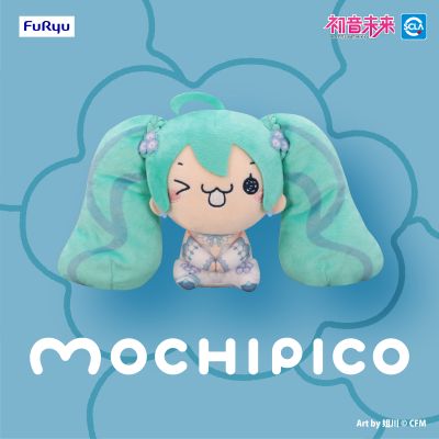 MOCHIPICO 毛绒玩偶 初音未来 粉蝶花