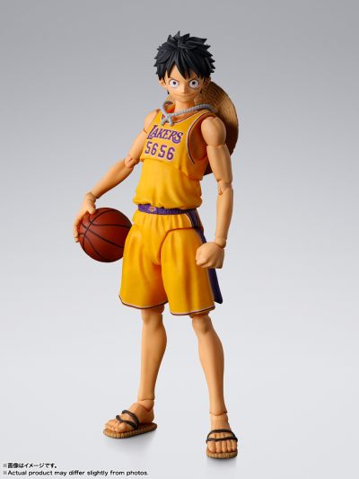 S.H.Figuarts 航海王×NBA 蒙奇·D·路飞 -洛杉矶湖人队ver.-