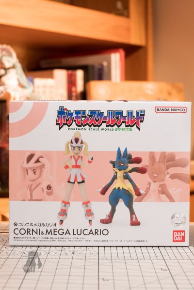 宝可梦比例世界 卡洛斯地区 可尔妮 + 超级路卡利欧