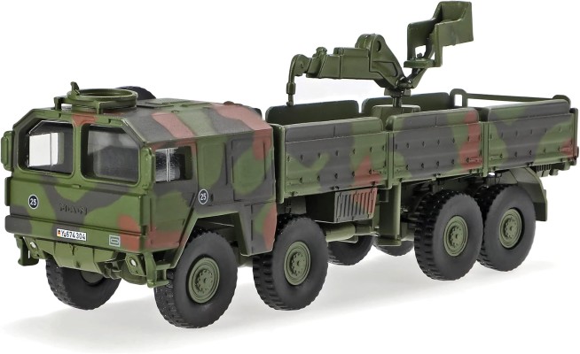 26585 MAN KATI 10吨全地形8x8卡车+随车起重机；德国联邦国防军