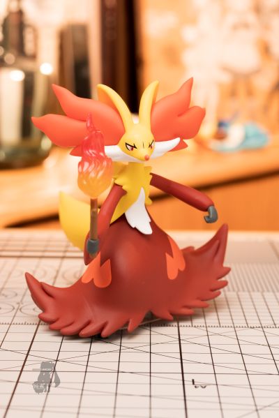 宝可梦比例世界 卡洛斯地区 卡鲁穆+布里卡隆+妖火红狐