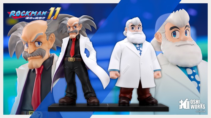 OSHI WORKS 洛克人系列 威利博士和莱特博士