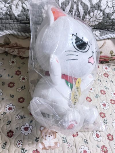 胆大党 BIG毛绒玩偶 高速婆婆（招财猫）B款