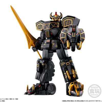 迷你塑料模型 头号合体系列03 黑色大兽神＆孤狼斩刃50套装