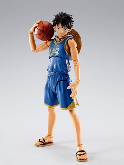 S.H.Figuarts 航海王×NBA 蒙奇·D·路飞 -金州勇士队 ver.-