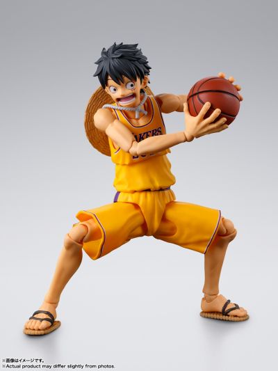 S.H.Figuarts 航海王×NBA 蒙奇·D·路飞 -洛杉矶湖人队ver.-