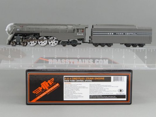 80-3233 纽约中央铁路J系列“哈德逊”4-6-4蒸汽机车火车 德莱福斯流线型（2013版）