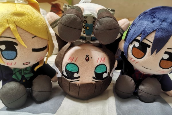 KURIPAN 爱与演唱会！阳光！！ 毛绒玩偶 松浦果南/ 黑泽黛雅/小原鞠莉