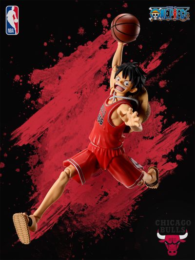 S.H.Figuarts 航海王×NBA 蒙奇·D·路飞 -芝加哥公牛队ver.-