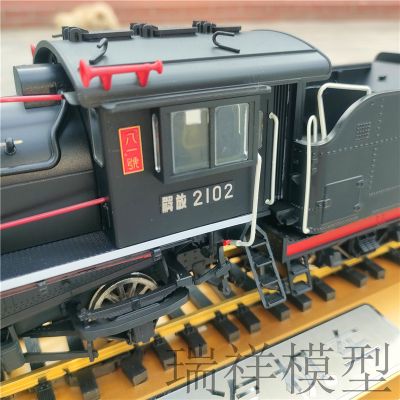 美标O比例 解放型2-8-2蒸汽机车火车#2102“八一号”静态