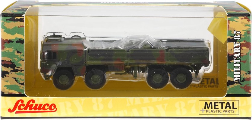 45-26585-00 1/87 MAN KATI 10吨全地形8x8卡车+随车起重机；德国联邦国防军