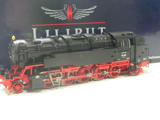 HO比例 L1312XX 德意志国铁路BR84 2-10-2T水柜蒸汽机车火车