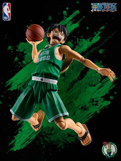 S.H.Figuarts 航海王×NBA 蒙奇·D·路飞 -波士顿凯尔特人队 ver.-