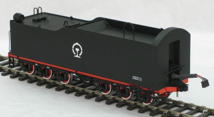 美标O比例 黄铜 前进型2-10-2蒸汽机车火车#7207