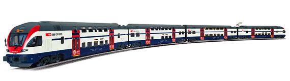 L1339XX 施泰德 KISS双层电力动车组