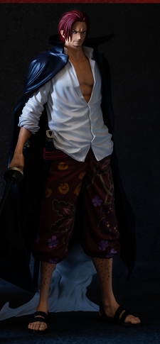 眼镜厂抽彩 PREMIUM 航海王-香克斯-动漫配色