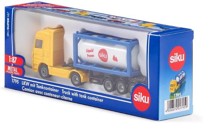 1795 梅赛德斯-奔驰4×2牵引车+水柜集装箱