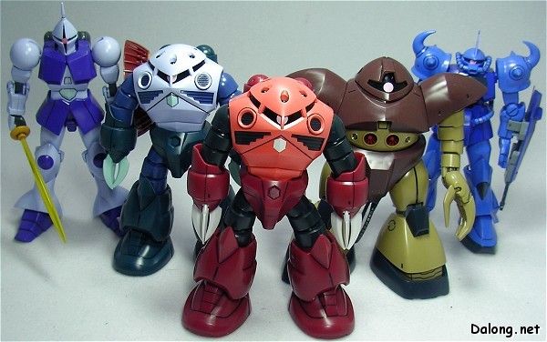 HGUC 机动战士高达  MSM-07S 后期型魔蟹 夏亚专用