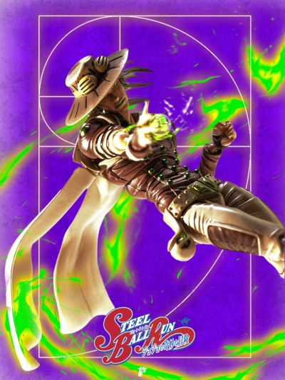 粘土人#3031/3031-DX JOJO的奇妙冒险 第七部 飙马野郎 杰洛·齐贝林