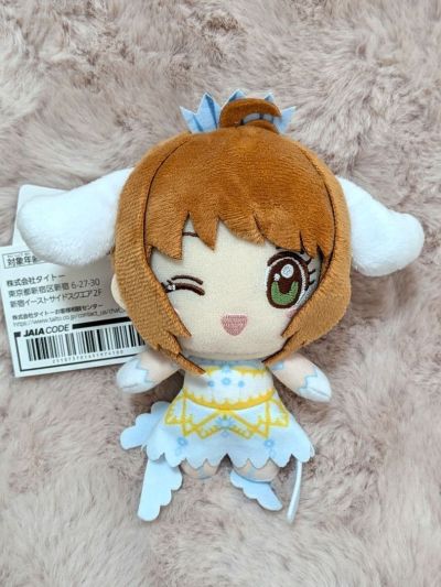 魔卡少女樱×三丽鸥角色 毛绒玩偶挂件 透明牌篇